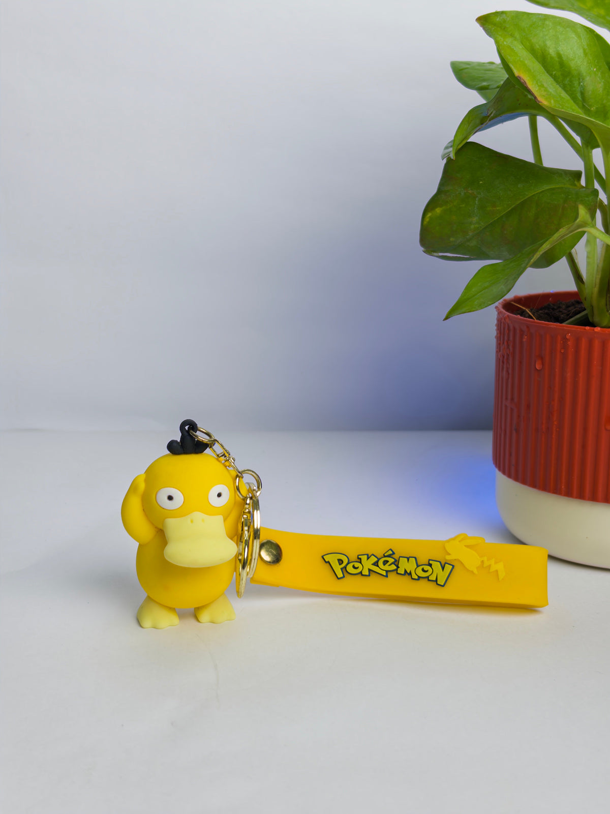 Psyduck 3D keychain, Pokemon bag charm