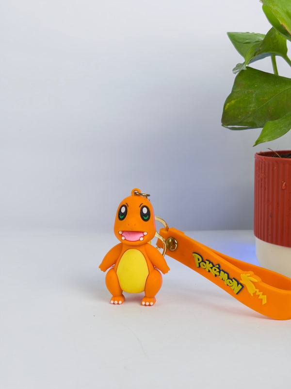 Charmander 3D keychain, Pokemon bag charm