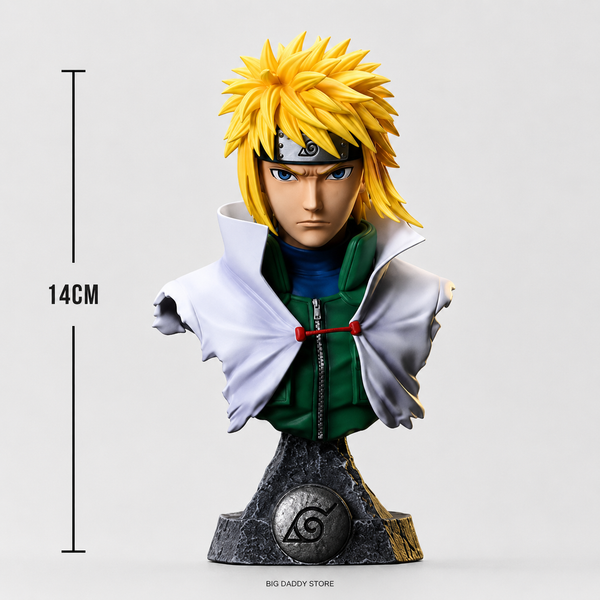 Minato Namikaze bust figure, 14 cm, Naruto