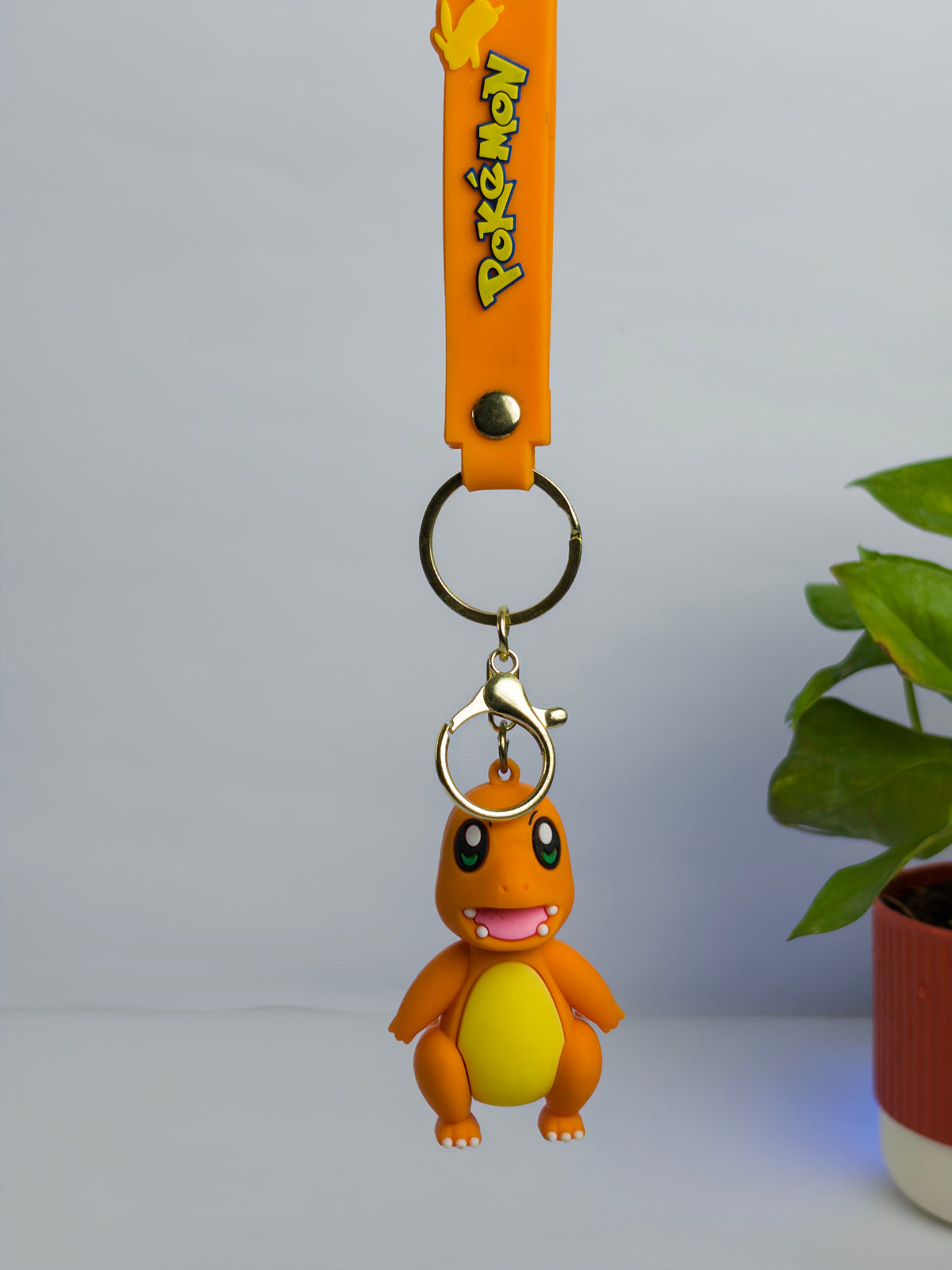 Charmander keychain detail