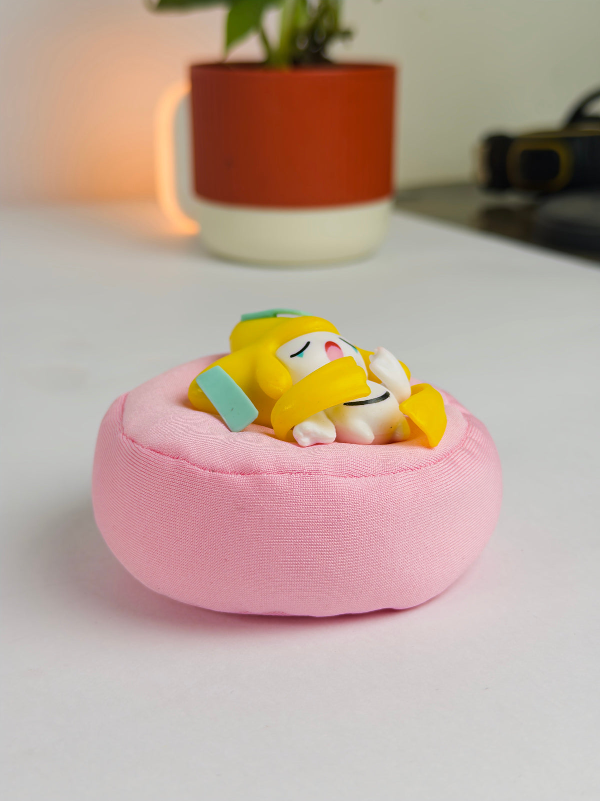 Sleeping Jirachi figure side view